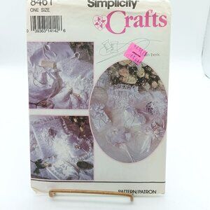 Simplicity Crafts 8401 Vintage Bridal Accessories Pattern 1993 One Size